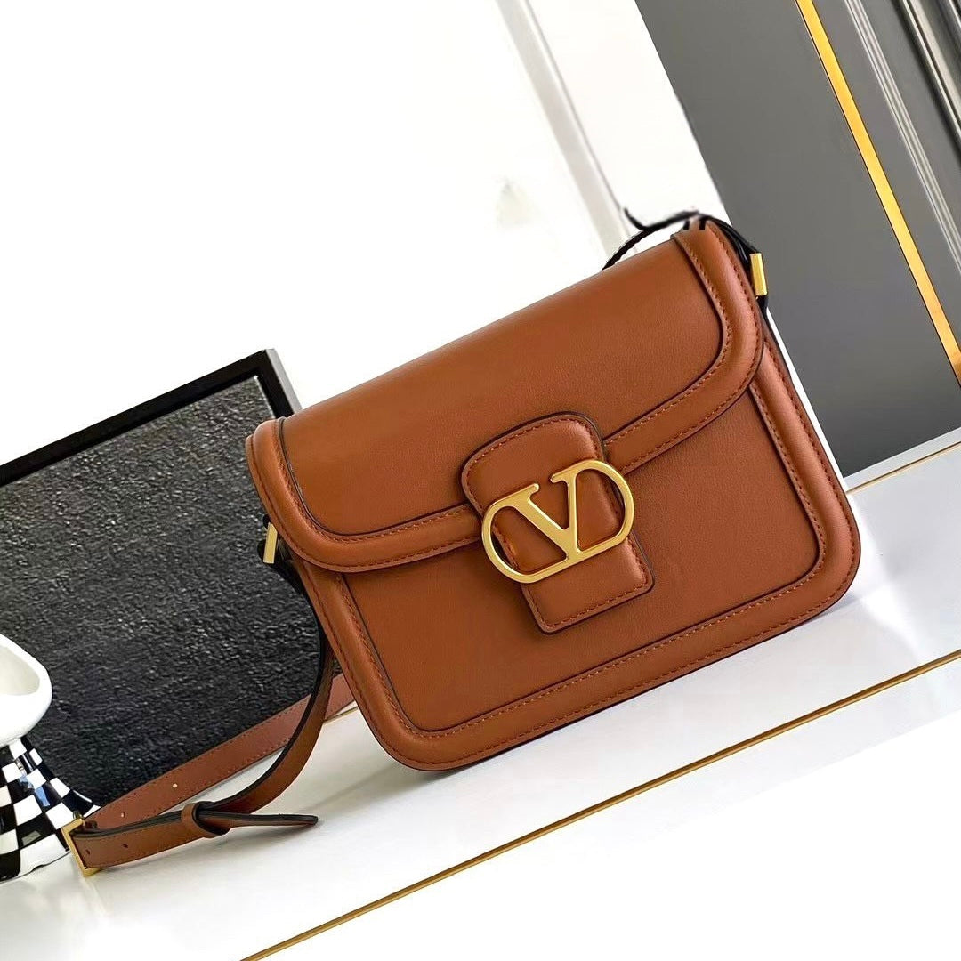 Valentino All-Time Grain Calfskin Bag