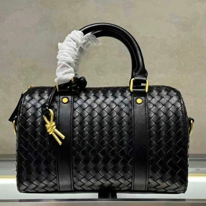 Bottega Veneta Convertible Boston Intrecciato Nappa Bag
