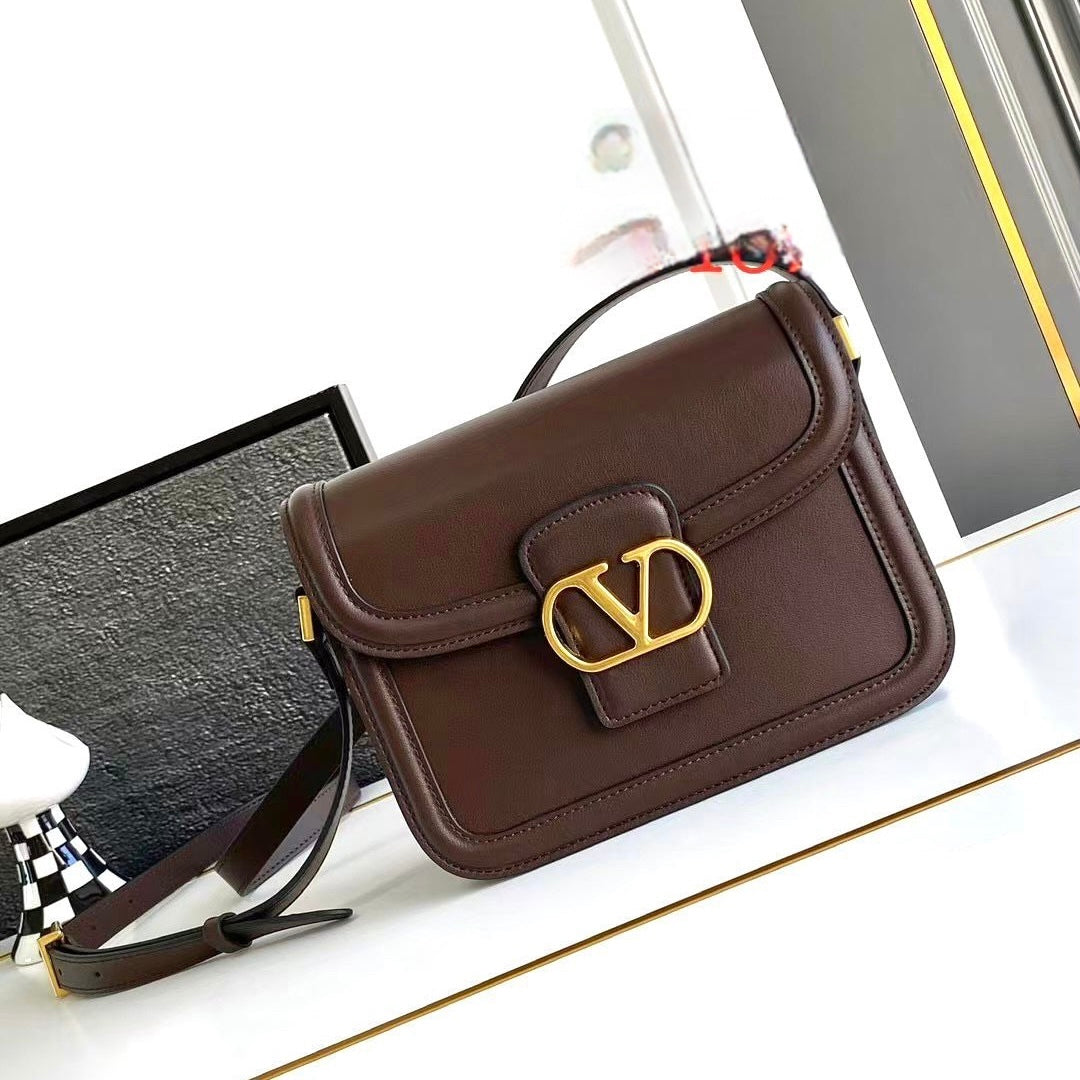 Valentino All-Time Grain Calfskin Bag