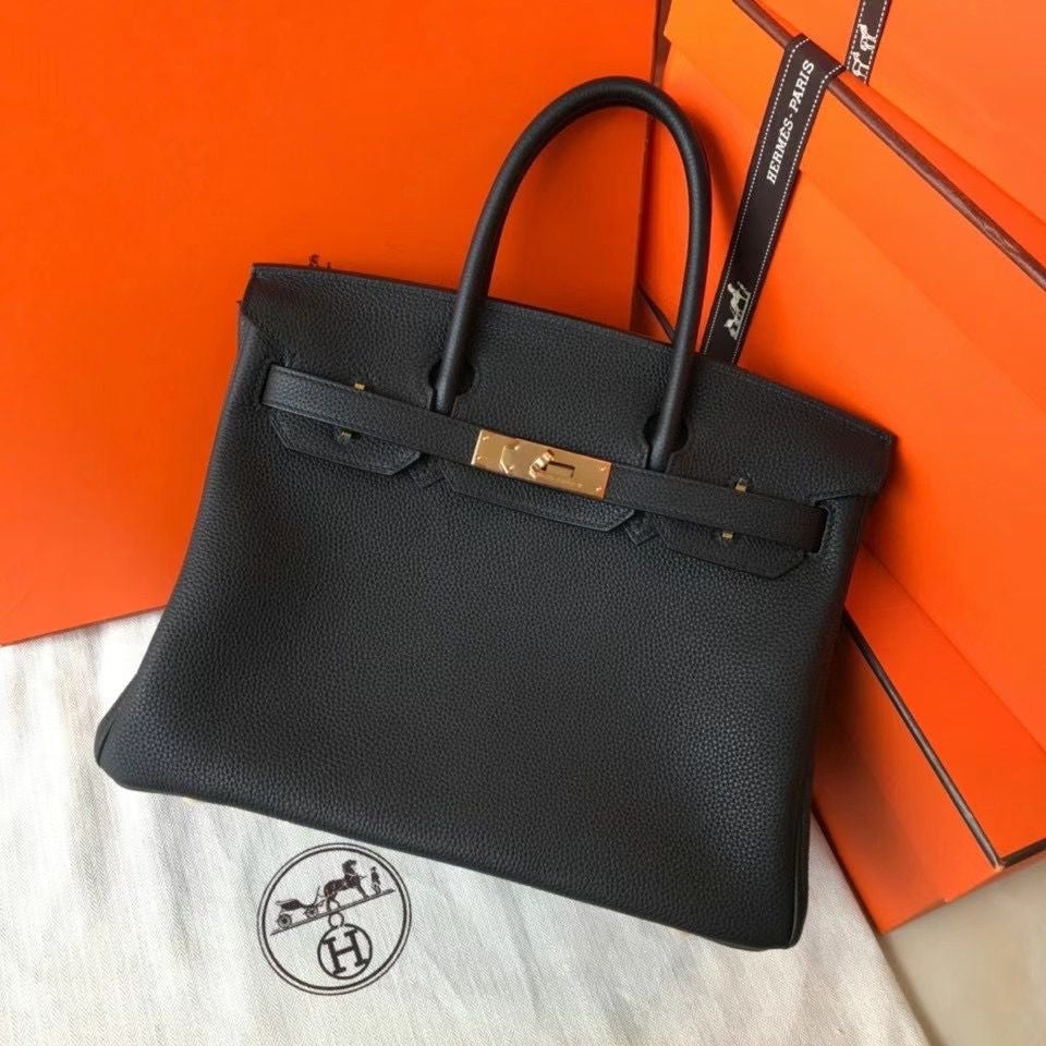 Hermes Birkin 35CM Caviar leather Bag