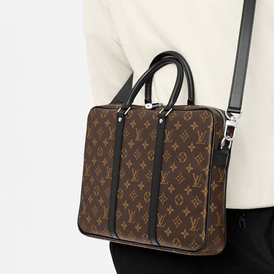 Louis Vuitton Damier Graphite Porte Laptop Bag